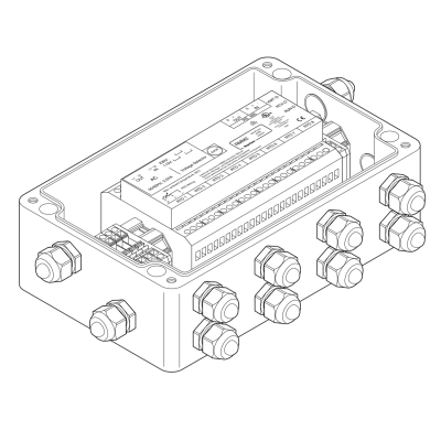 Блок удаленного измерения температур (EEx n) MONI-RMM2-EX-E в 