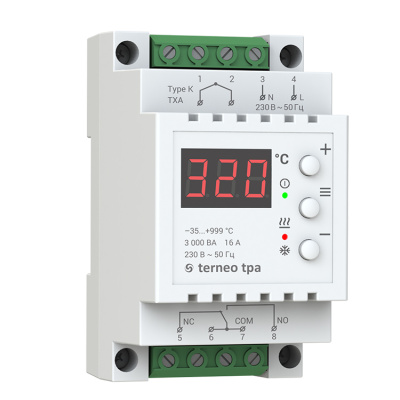 Терморегулятор для высокотепературного нагрева Terneo tpa в  Терморегулятор для высокотепературного нагрева Terneo tpa в