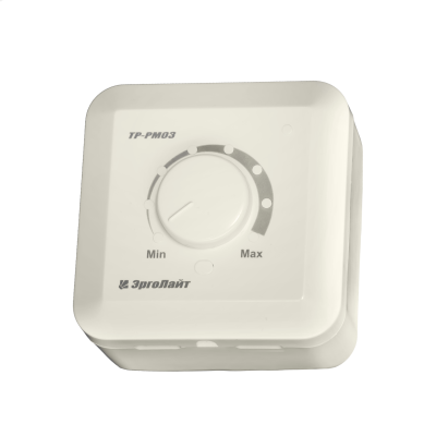 Регулятор мощности накладной ТР-РМ-03-500, белый в 