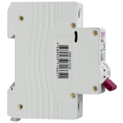 Автоматический выключатель OneKeyElectro 1P 4,5kA C-10A 1M в 