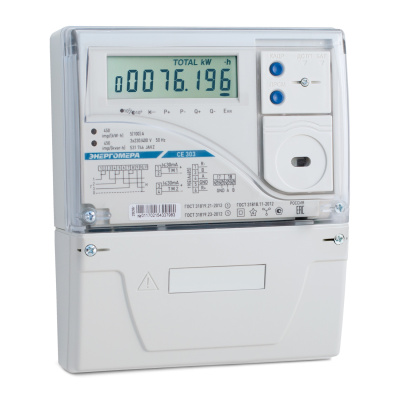 Счетчик электроэнергии Энергомера CE303 S31.503 JAVZ в  Счетчик электроэнергии Энергомера CE303 S31.503 JAVZ в