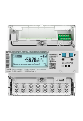 МИРТЕК-32-РУ-D37-A0.5R1-57,7-5-10A-T-RS485-MOD-P2-HLMOQ2V4Z-D + МИРТЕК-МС-RF433.F (АБР) в 