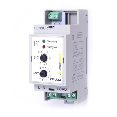 Терморегулятор для систем антиобледенения и снеготаяния ТР-23А в  Терморегулятор для систем антиобледенения и снеготаяния ТР-23А в