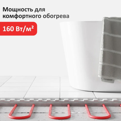 Кабельный тёплый пол AlfaCable 20-1400-70 (9,4 м²) в Казахстане