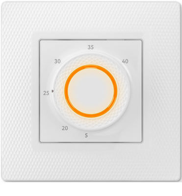 Терморегулятор для теплого пола "Теплолюкс" LumiSmart 25, белый в 