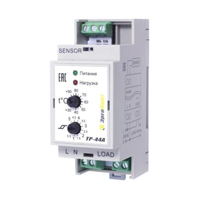 Терморегулятор для высокотепературного нагрева ТР-44А c датчиком DS-125M  в  Терморегулятор для высокотепературного нагрева ТР-44А c датчиком DS-125M  в