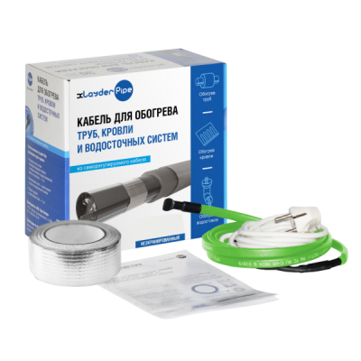 Комплект для обогрева труб без защитного экрана xLayder Pipe EHL-30-2 в 