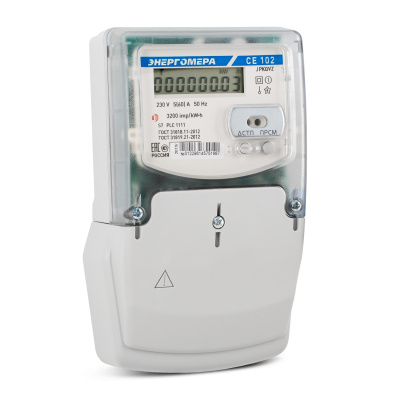 Счетчик электроэнергии Энергомера CE102 S7.145.JAKVZ в  Счетчик электроэнергии Энергомера CE102 S7.145.JAKVZ в