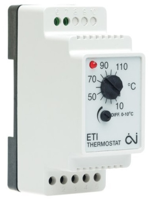 Терморегулятор для обогрева трубопроводов OJ Electronics ETI-1221 в  Терморегулятор для обогрева трубопроводов OJ Electronics ETI-1221 в