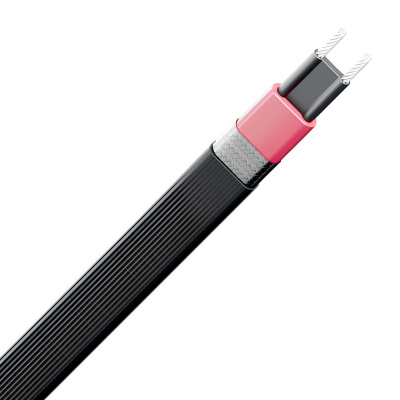 Саморегулирующийся греющий кабель низковольтный 17LW-CF 24В в  Саморегулирующийся греющий кабель низковольтный 17LW-CF 24В в