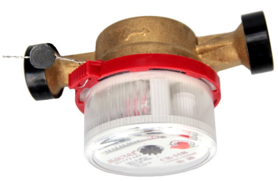 Счетчик воды Мастер Люкс СВ-15В Класс"В" с резиновыми прокладками в 