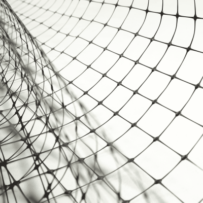 Снегозадерживающая сетка Alfasetka, чёрная 2х50 в 