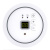Терморегулятор для теплого пола ТР SERIE ITALIANA ROTONDO, белый в  Терморегулятор для теплого пола ТР SERIE ITALIANA ROTONDO, белый в