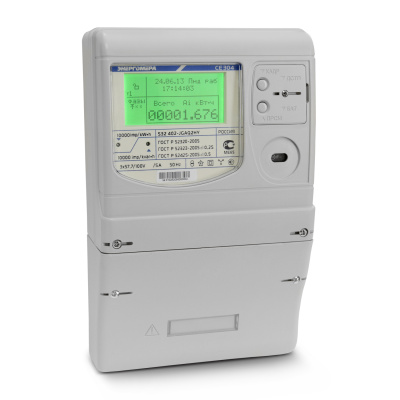 Счетчик электроэнергии Энергомера CE304 S32.834-JAAQ2HY в  Счетчик электроэнергии Энергомера CE304 S32.834-JAAQ2HY в