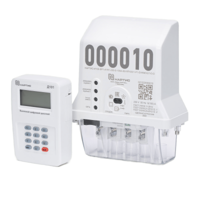 Счетчик НАРТИС-И100-SP1-A1R1-230-5-100A-SS-RF433/1-P1-EНKMOQ1V3-D + Д101 + МР-М1-2G4G в 