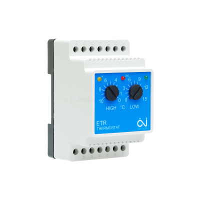 Терморегулятор для управления кабельным обогревом в водосточных системах ETR/F-1447A в  Терморегулятор для управления кабельным обогревом в водосточных системах ETR/F-1447A в