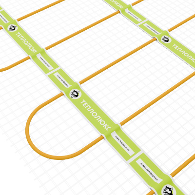 Нагревательный мат "Теплолюкс" Ultra МНН 90 Вт/0,5 кв.м в 