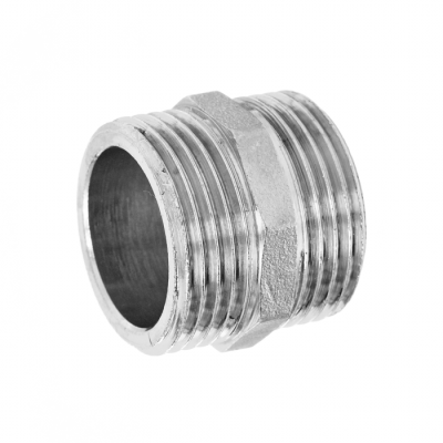 Ниппель двойной 1 НД25 никель в 