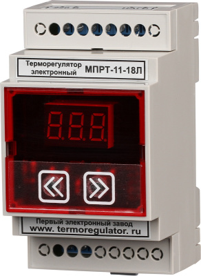 Терморегулятор МПРТ-11-18Л 1 кВт цифровое управление защита от сухого хода  DIN в Казахстане