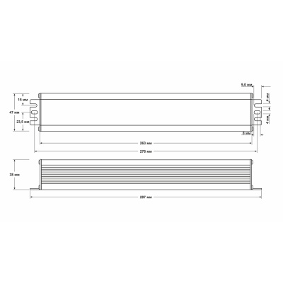 Источник питания D-LUCE Fonte HEP-120H-1,05-P-IP65 (с защ. 380 В) в 