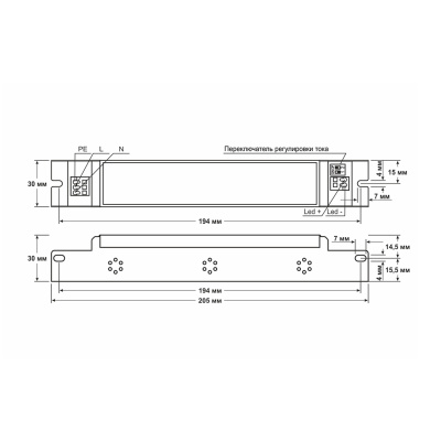 Источник питания D-LUCE Fonte EPF-50-350-P-E (с защ. 380 В и усиленной ЭМС) в Казахстане