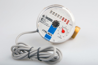 Счетчик холодной воды WFK23.D080-3-B-L-01-IP54 с импульсным выходом НАМУР, вес импульса =1 л, ДУ15 в 