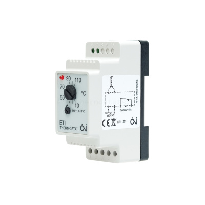 Терморегулятор для обогрева трубопроводов OJ Electronics ETI-1221 в  Терморегулятор для обогрева трубопроводов OJ Electronics ETI-1221 в