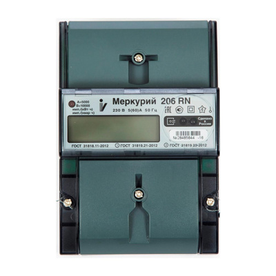 Счетчик электроэнергии Меркурий 206 PRSN в  Счетчик электроэнергии Меркурий 206 PRSN в