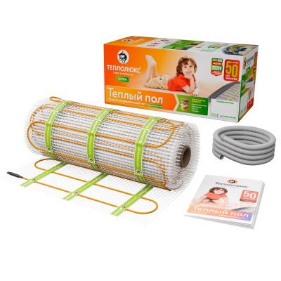 Нагревательный мат "Теплолюкс" Ultra МНН 90 Вт/0,5 кв.м в 