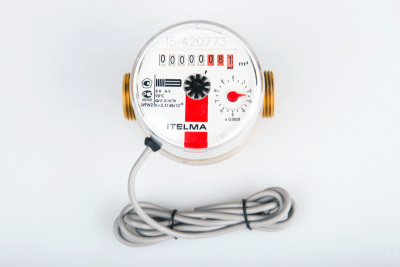 Счетчик воды универсальный СВУ 15-D080-1-W-L-10N IT с импульсным выходом НАМУР, ДУ15 в 