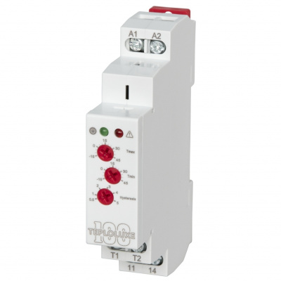 Терморегулятор для греющих кабелей Teploluxe 100 в  Терморегулятор для греющих кабелей Teploluxe 100 в