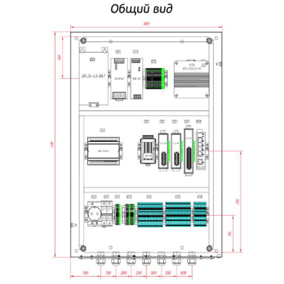 Проектно-компонуемый ШКАФ УСПД RTU-325S для интегрированных систем учёта и телемеханики в 