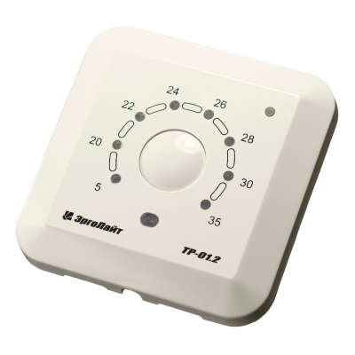 Терморегулятор для теплого пола встраиваемый ТР-01.2ВП с датчиками пола и воздуха, бежевый в  Терморегулятор для теплого пола встраиваемый ТР-01.2ВП с датчиками пола и воздуха, бежевый в