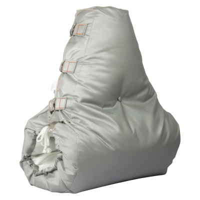 Термочехол изоляционный для арматуры ЧБТ 400 ДУ150, 100мм в  Термочехол изоляционный для арматуры ЧБТ 400 ДУ150, 100мм в