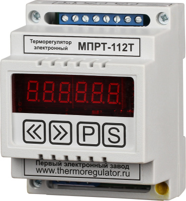 Терморегулятор МПРТ-112Т без датчиков, универсальный вход, цифровое управление DIN в Казахстане