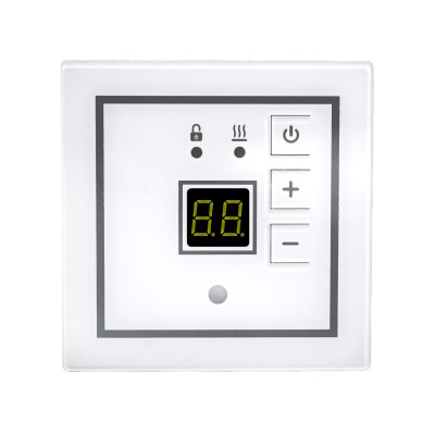 Терморегулятор для теплого пола ТР SERIE ITALIANA QUADRATO, белый в  Терморегулятор для теплого пола ТР SERIE ITALIANA QUADRATO, белый в
