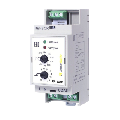 Терморегулятор для высокотепературного нагрева ТР-49А c датчиком DS-125MV в  Терморегулятор для высокотепературного нагрева ТР-49А c датчиком DS-125MV в