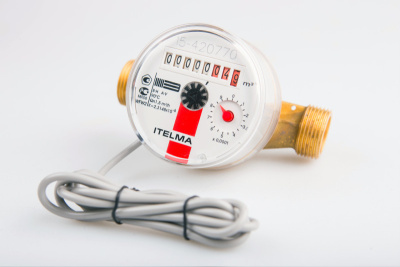 Счетчик воды универсальный СВУ 15-D110-1-W-L-10N IT с импульсным выходом НАМУР, ДУ15 в 