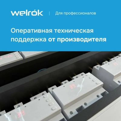 Реле напряжения Welrok D6-63 red  в 