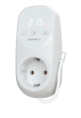 Терморегулятор для обогревателей Welrok pt (в розетку) в  Терморегулятор для обогревателей Welrok pt (в розетку) в