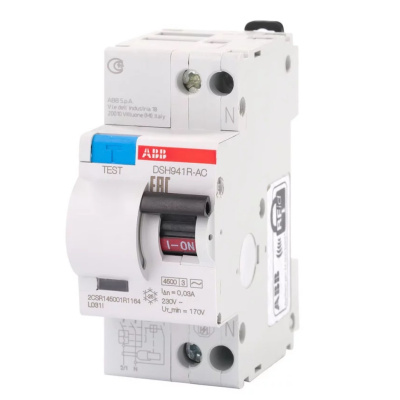 Выключатель автоматический дифференциальный ETM (АВДТ) DSH941R1п+N C-16А 30мА тип АС в 