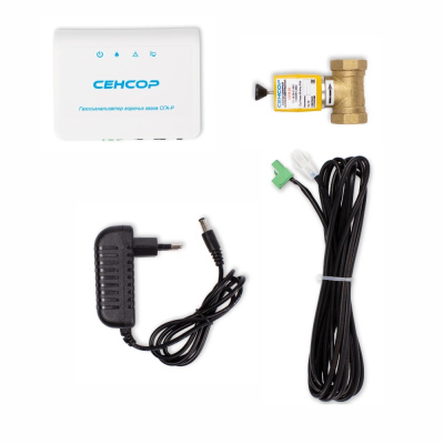 Сигнализатор загазованности Сенсор СГА-Р (CH4) с латунным клапаном КЗГИ-20 в  Сигнализатор загазованности Сенсор СГА-Р (CH4) с латунным клапаном КЗГИ-20 в