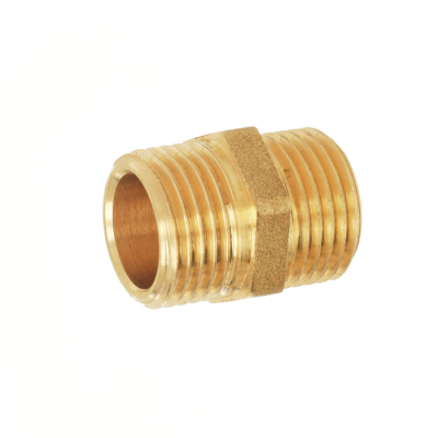 Ниппель двойной 1/2 НД15 в  Ниппель двойной 1/2 НД15 в