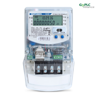 Счетчик электроэнергии Энергомера CE208 S7.846.2.OP.QYUVFLZ PL03 SPDS в  Счетчик электроэнергии Энергомера CE208 S7.846.2.OP.QYUVFLZ PL03 SPDS в