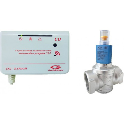 Сигнализатор загазованности ГазЭксперт СКЗ "Карбон-2" (СО) Ду15 в  Сигнализатор загазованности ГазЭксперт СКЗ "Карбон-2" (СО) Ду15 в