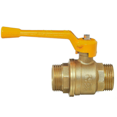 Кран шаровой 11Б27п DN15 PN40 газ нр/нр рычаг, серия Standart в 