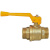 Кран шаровой 11Б27п DN15 PN40 газ нр/нр рычаг, серия Standart в 