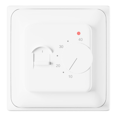 Терморегулятор для теплого пола AlfaReg RTC-70.26, механический, 16A, белый в 