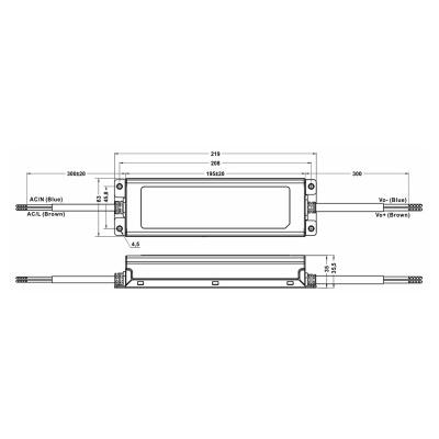 Источник питания D-LUCE Mean Well ELG-150-048A-3Y в 