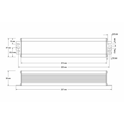 Источник питания D-LUCE Fonte HEP-80H-1,05-IP65 в Казахстане